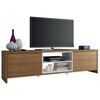 Rack TV Mobilo Metz Madera Blanco Hasta 75"