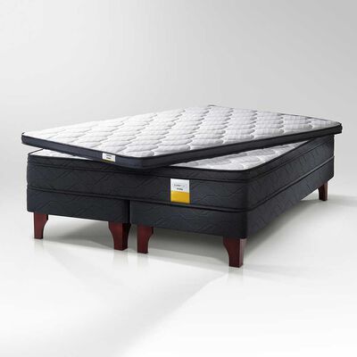 Imagen 1 del producto Cama Europea Drimkip Base Dividida Súper King Eurotop + Topper