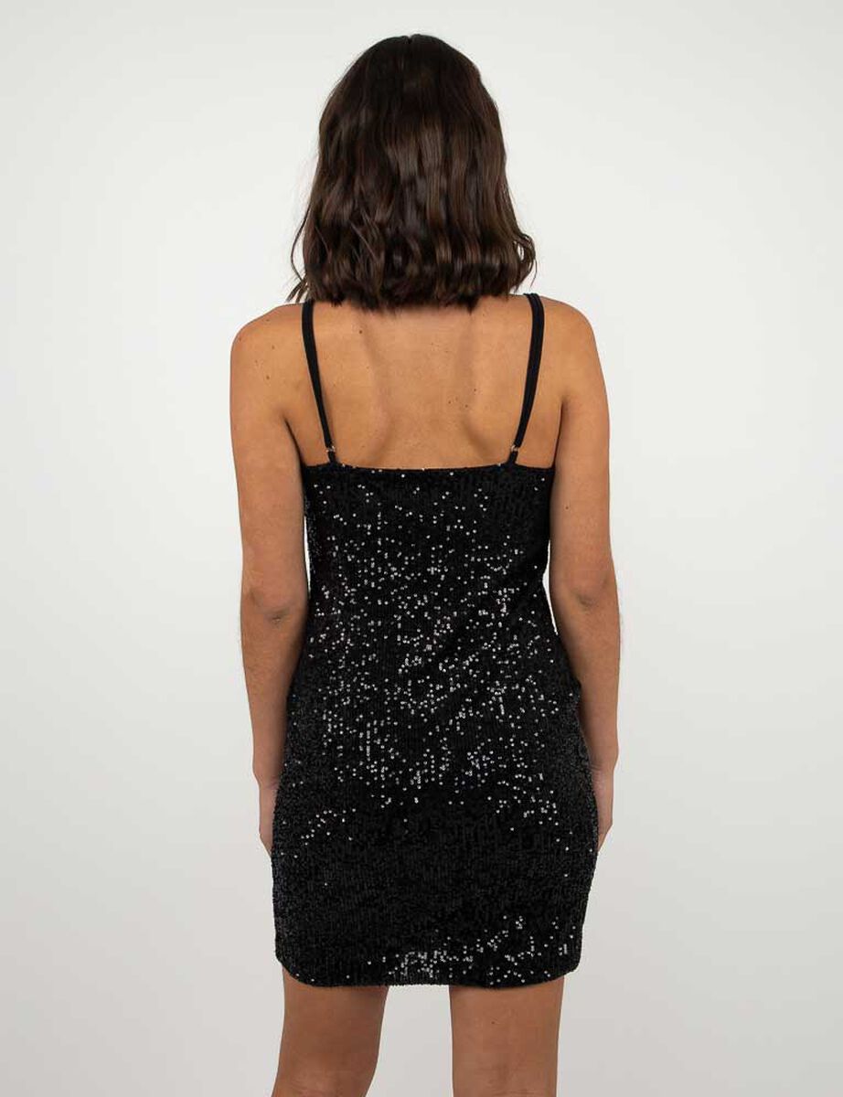 Vestido Mini Sin Mangas Mujer Icono