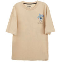 Polera Manga Corta Niño Cutback Beige, Indigo, Negro, Oliva