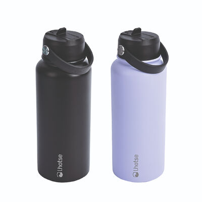 Pack Lhotse Madre e hijo Negro 960 ml