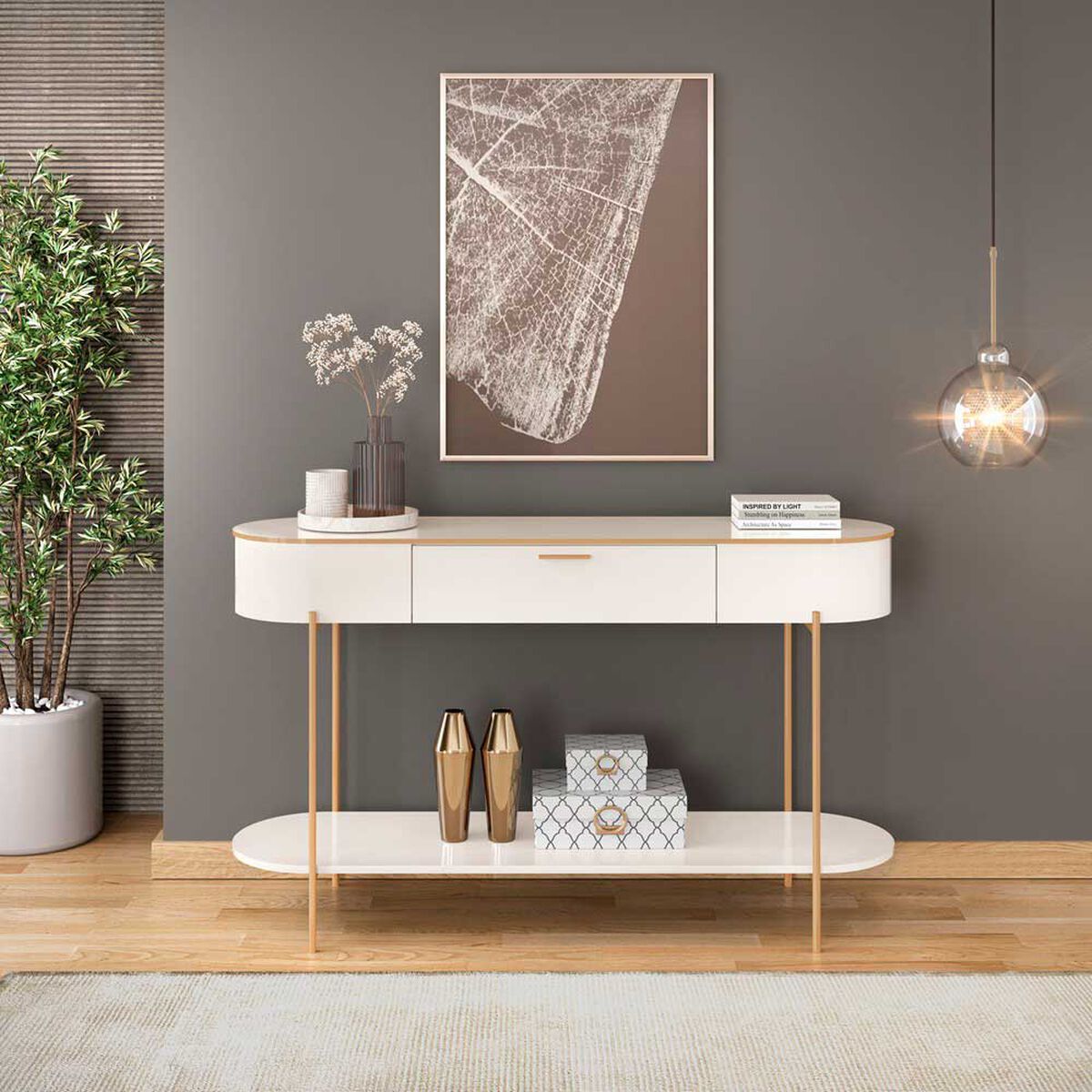 Arrimo Altavision Caren Blanco Crema