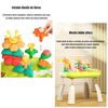 Mesa de Actividades Granja 42 x 48 cm Verde LuBabycas