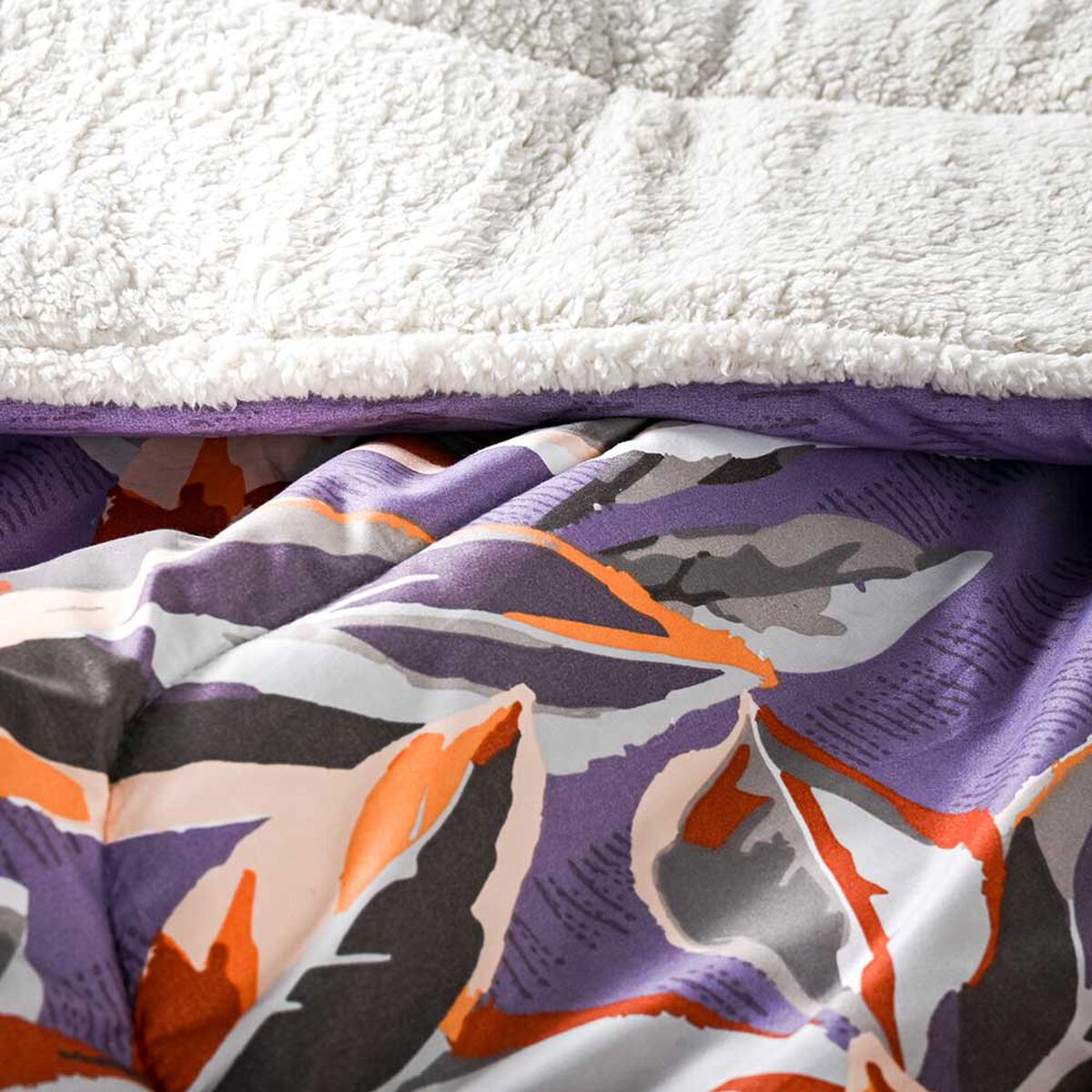Plumón Estampado Sherpa American Family King Loden