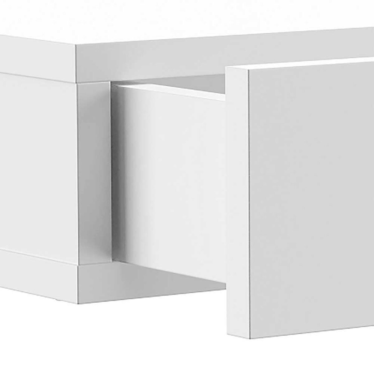 Velador Aereo Vekkahome Icono 1 Caj&oacute;n Blanco