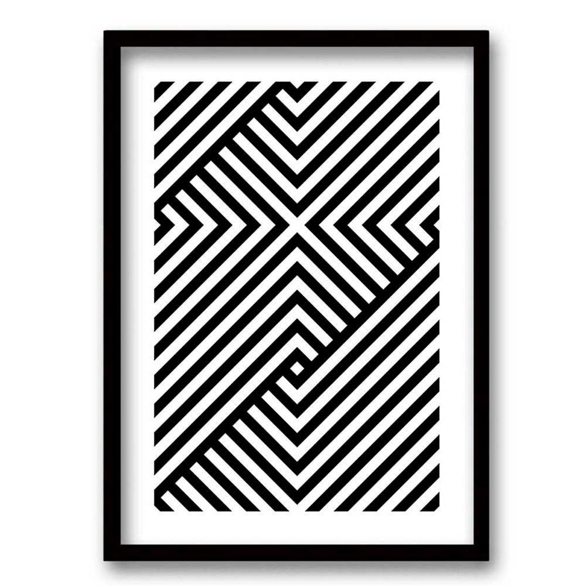 Cuadro Decorativo Retela BN4 70 x 50 cm