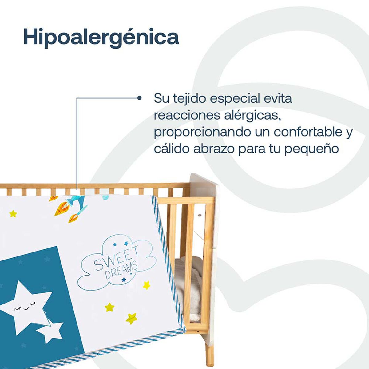 Set cuna Espacial 5PCs Bebesit