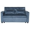 Sofá Cama Daniels KMP1GR 2 Cuerpos Gris