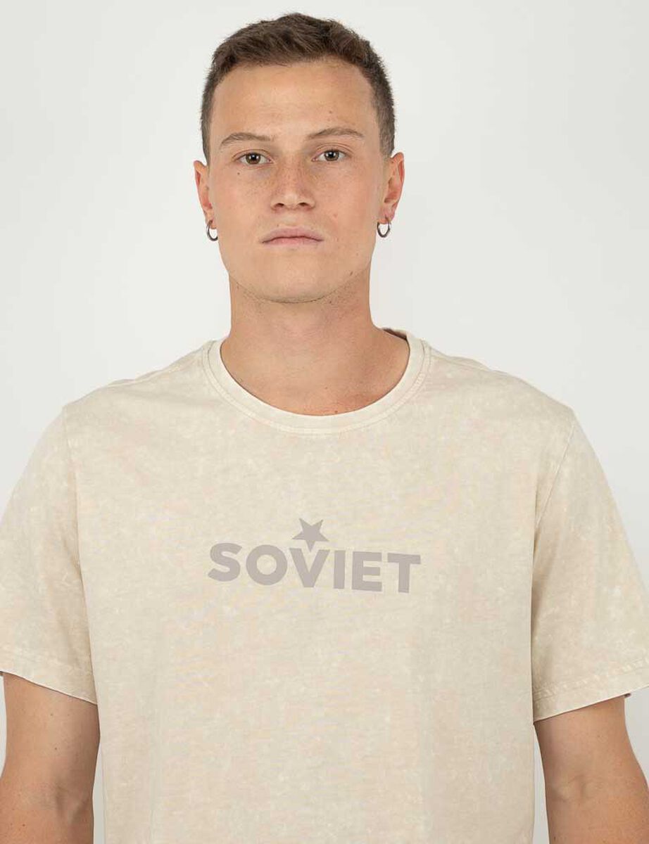 Polera Manga Corta Hombre Soviet