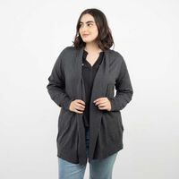 Cárdigan Mujer Extralindas Gris, Verde