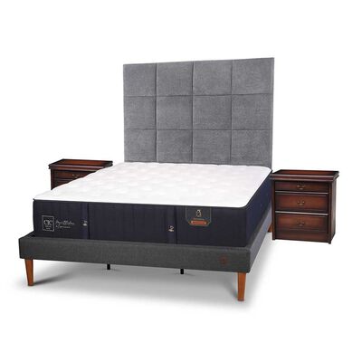 Imagen 2 del producto Cama Europea CIC King Premium + Respaldo + Veladores