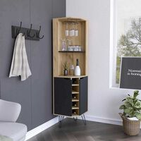 Bar Esquinero TuHome Audra 2 Puertas Duna Wengue