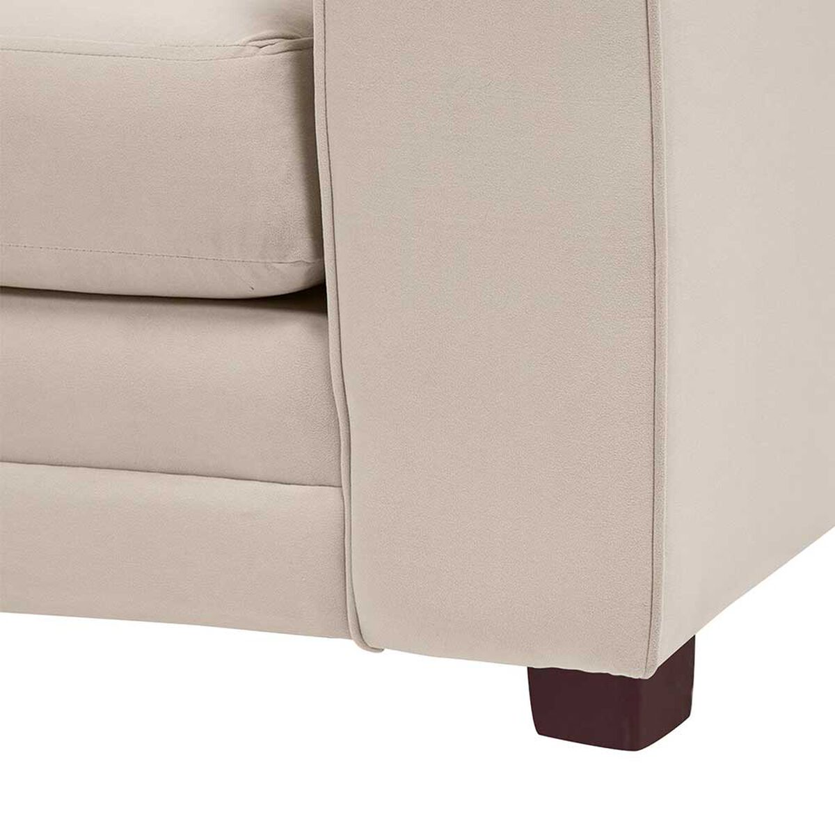 Sof&aacute; Seccional Izquierdo Living Factory Dubai 5 Cuerpos Beige
