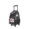 Pack Mochila Con Ruedas Niña New Run Negro M Xtrem