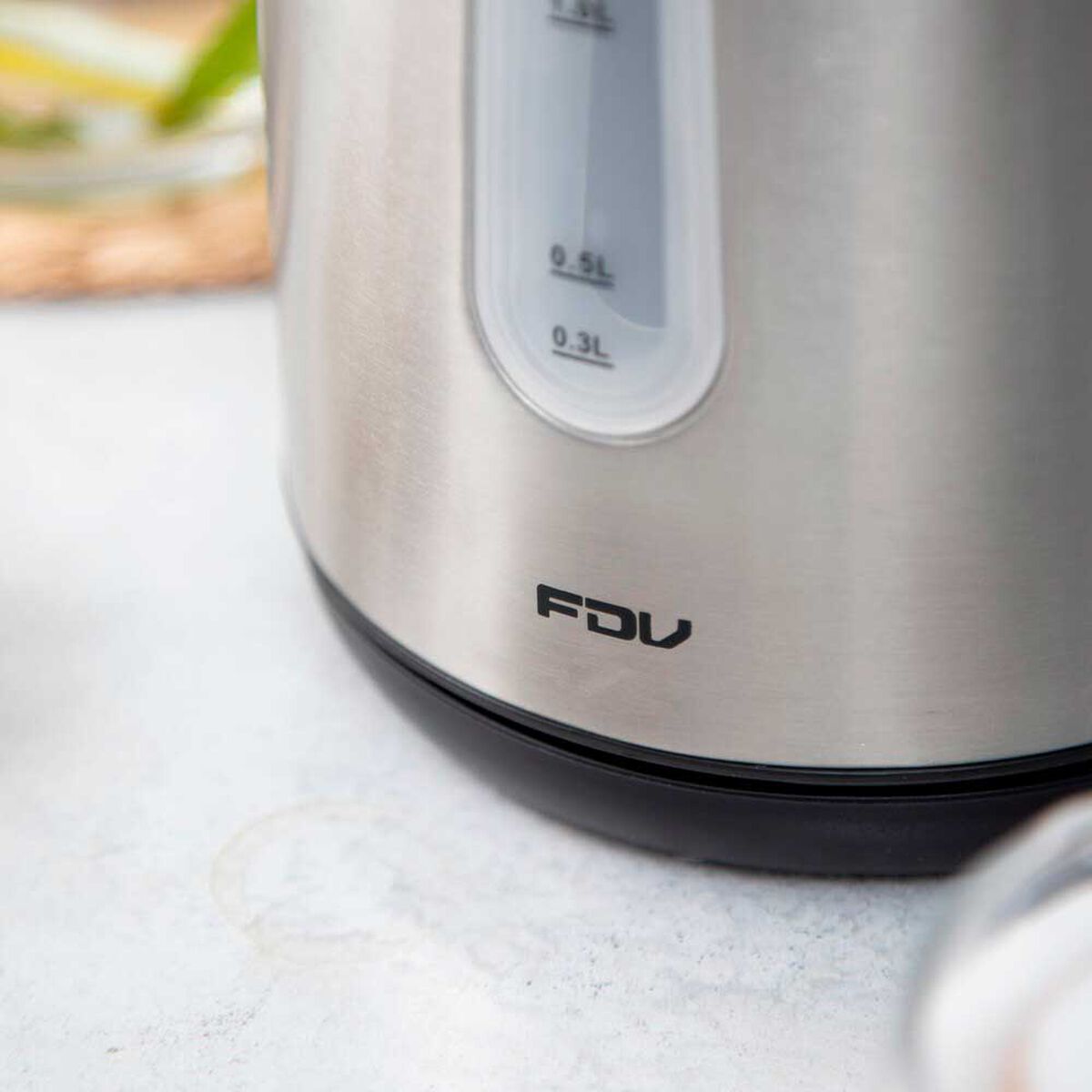 Hervidor El&eacute;ctrico Fdv Classic 1,7 lts. Gris