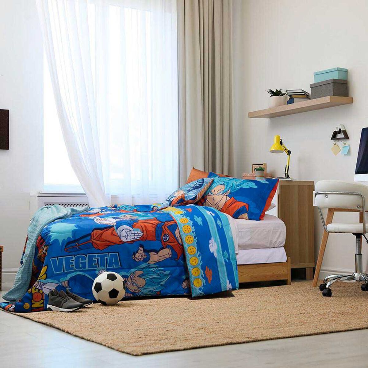 Plumon Dragon Ball 1,5 Plazas Dragon Ball Z Vegeta