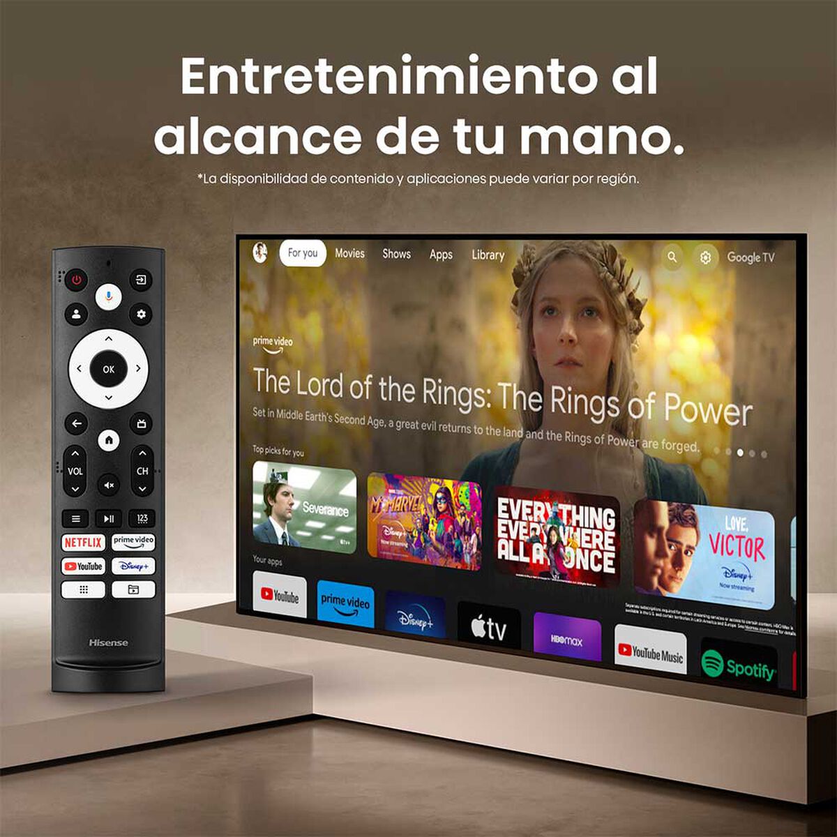 Hisense LED Smart TV 58A6N 58" 4K UHD VIDAA
