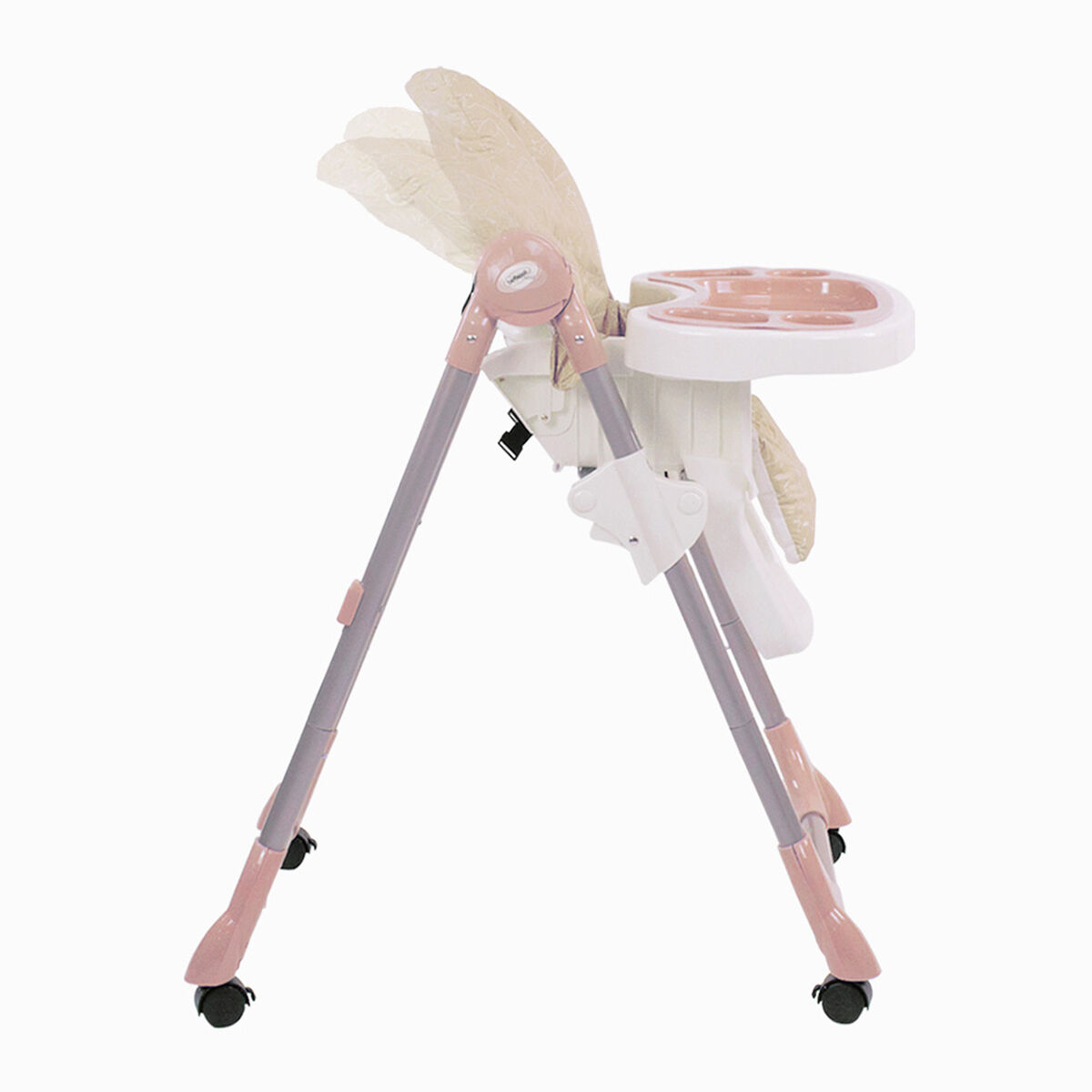 Silla de Comer Multiposiciones Snack SX Rosada Bebesit