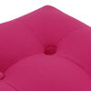 Banqueta Felpa Bodevir Lisboa 2 Cuerpos Fucsia
