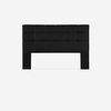 Cama Europea Rosen Base Dividida King Tempo + Respaldo Grafito