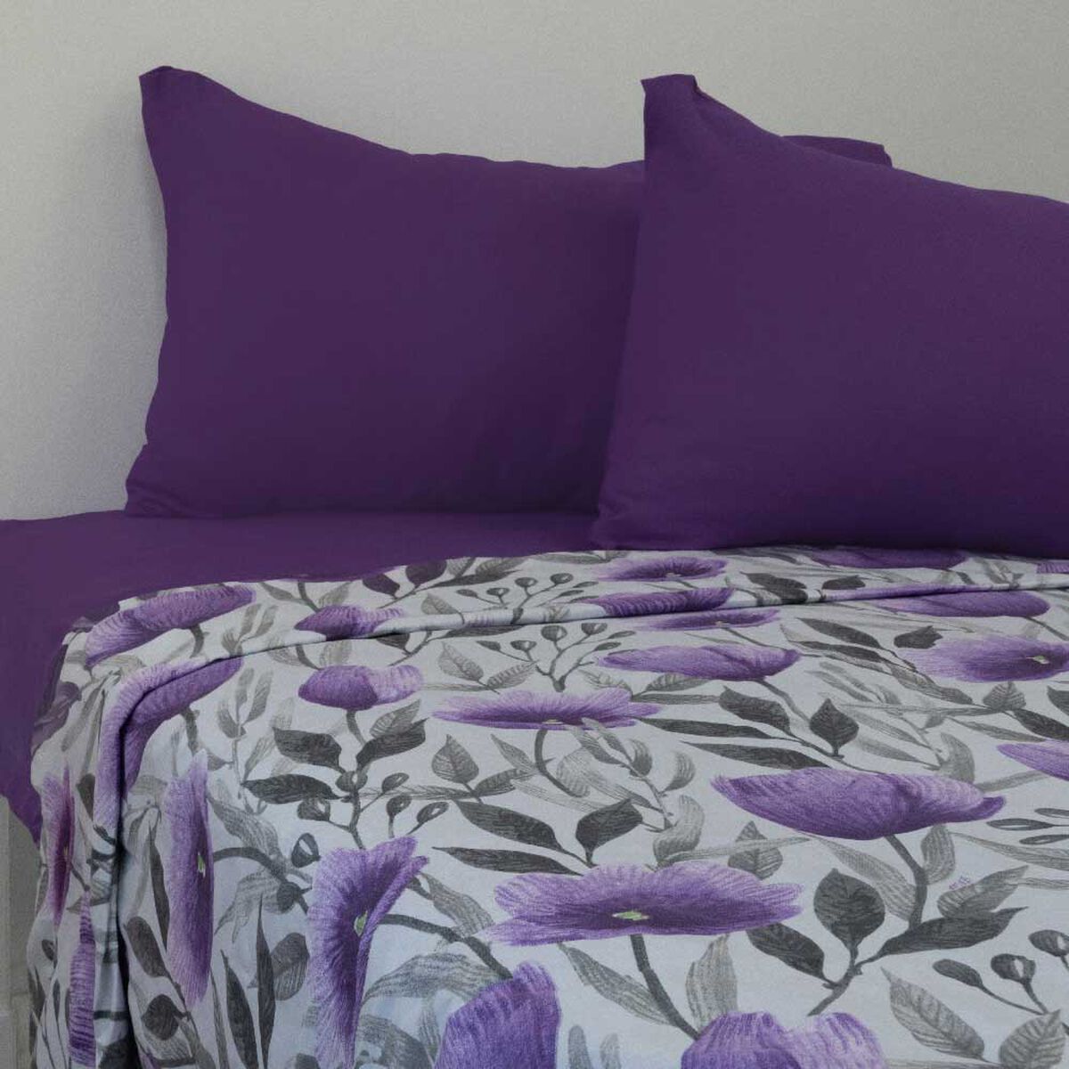 Juego de S&aacute;banas Doral King Aterciopeladas D9