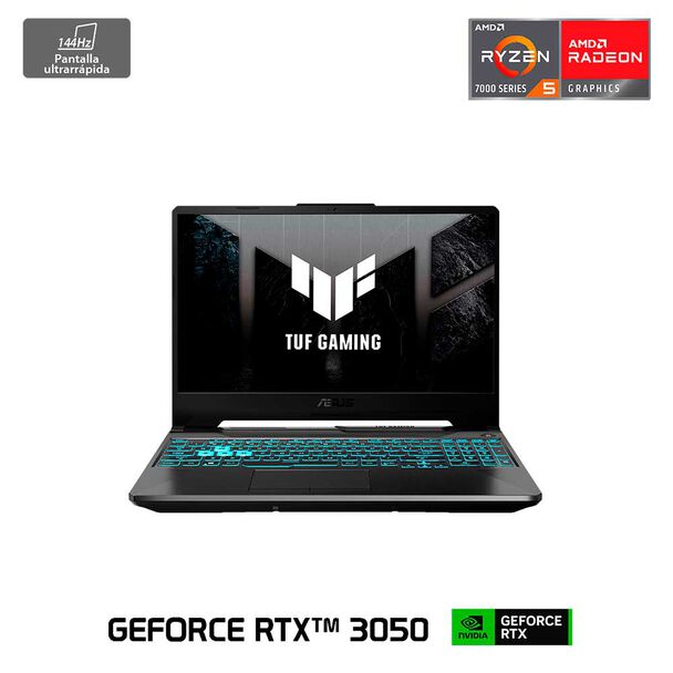 Notebook Gamer Asus TUF Gaming A15 FA506NC-HN002W AMD Ryzen 5 8GB 512GB SSD 15,6"" NVIDIA RTX 3050