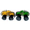 Pack 2 Vehículos Ebx 4X4 Verde Y Amarillo