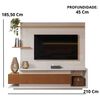 Panel TV Onessta Istambul Off White Perolizado Hasta 75"