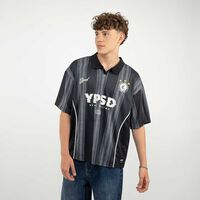 Polera Manga Corta Hombre Icono Negro