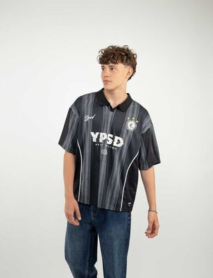 Imagen 1 del producto Polera Manga Corta Hombre Icono Negro