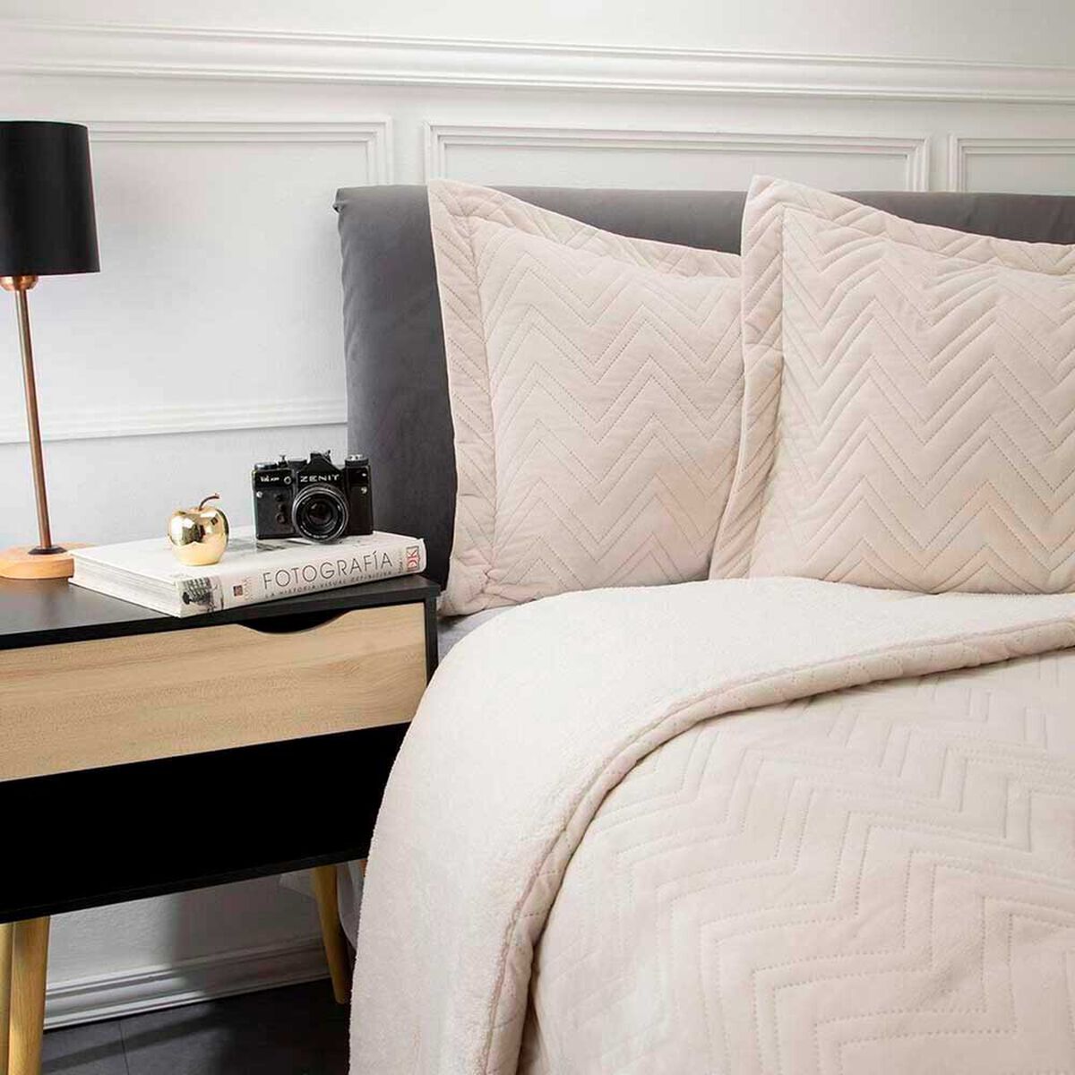 Plum&oacute;n Austral Velvet Sherpa Zibel 2 Plazas