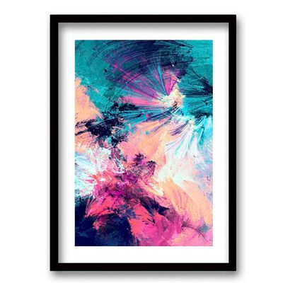 Imagen 1 del producto Cuadro Decorativo Retela Abstract Magenta 50 x 35 cm