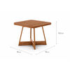 Juego de Comedor Roca Soft 4 Sillas Canela