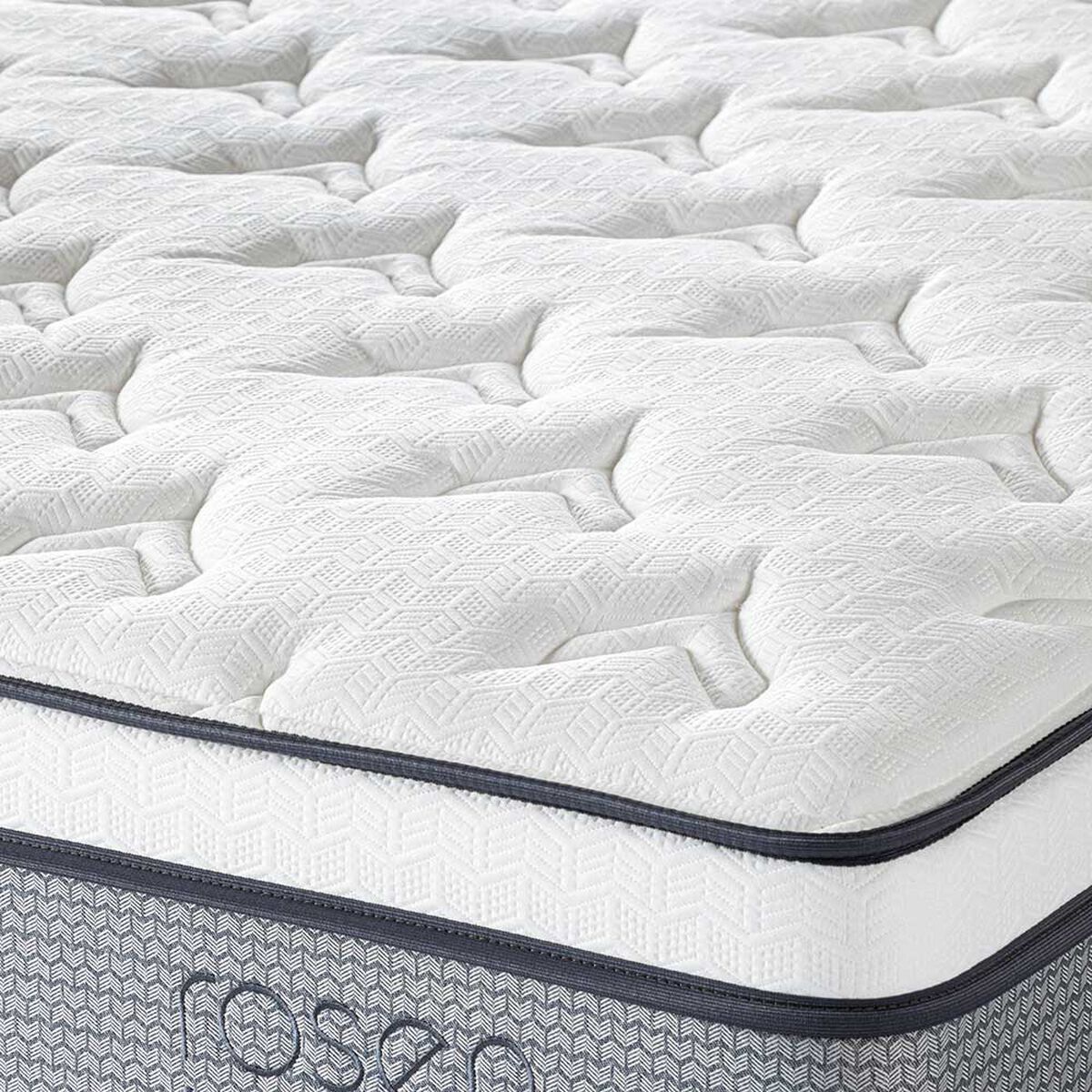 Cama Nido Rosen 1,5 Plazas Indie + Respaldo + Velador Ferrara