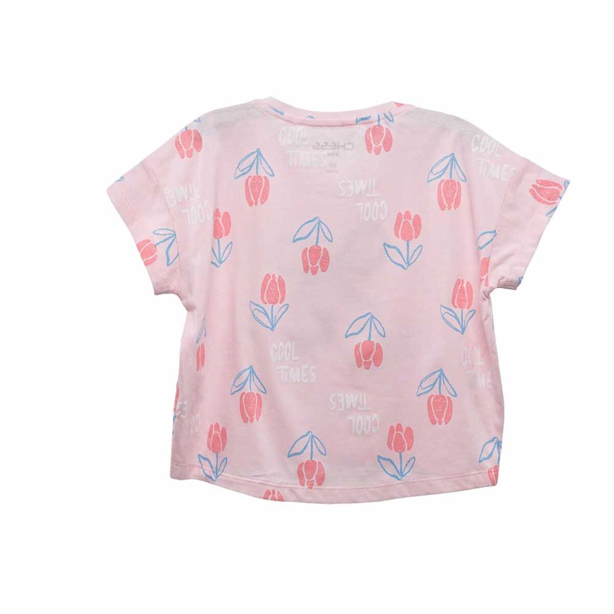 Polera Manga Corta Ni&ntilde;a Chess