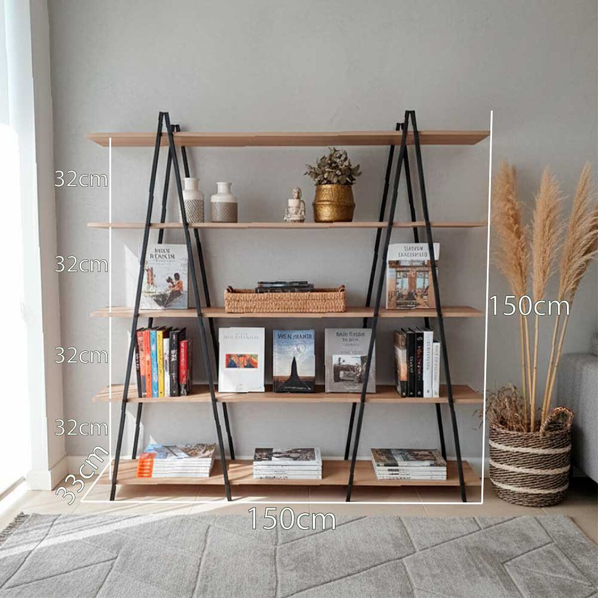 Repisa Home Mobili Tur&iacute;n 5 Niveles