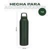 Botella T&eacute;rmica Agua Lhotse Acero Inox 3 Tapas HydroCore 1Lt Verde