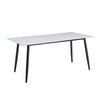 Juego de Comedor Vekkahome Gala Lyon 6 Sillas Blanco