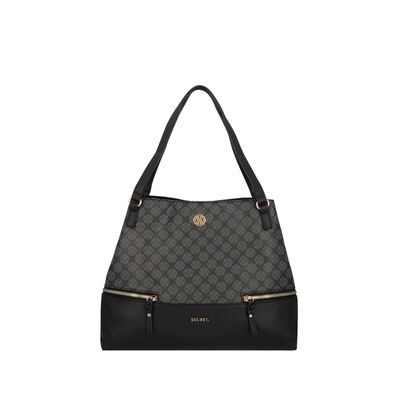 Cartera de hombro Secret Avignon FW25 L Negro