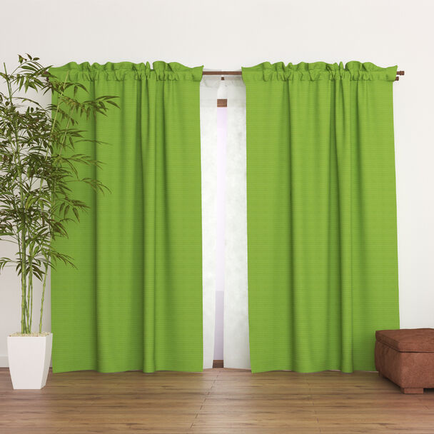 Combo Cortinas Doral Agatha 220 x 140 cm Verde