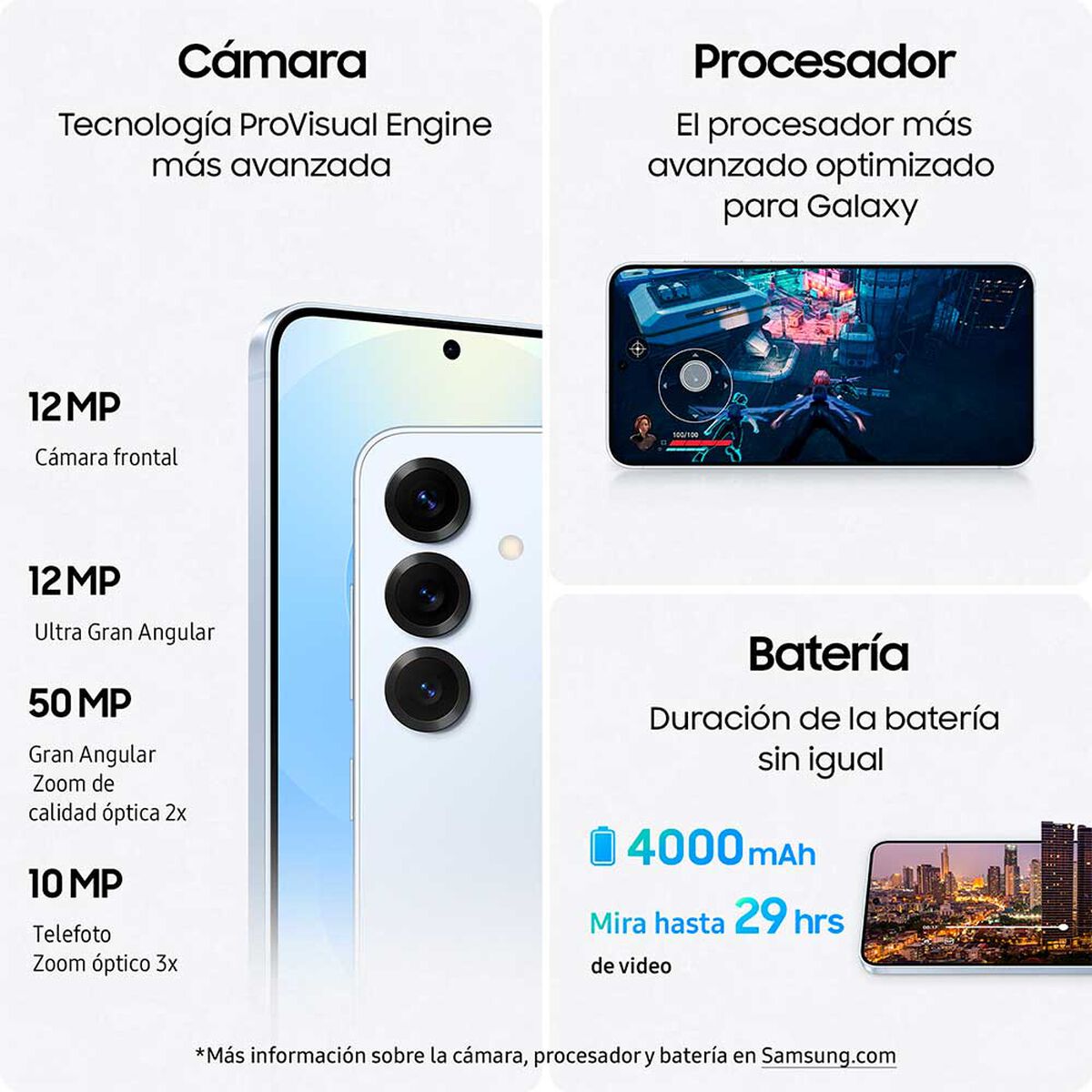 Celular Samsung Galaxy S25 128GB 6,2" Azul Liberado