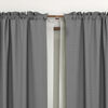 Combo Cortinas Doral Agatha 220 x 140 cm Gris