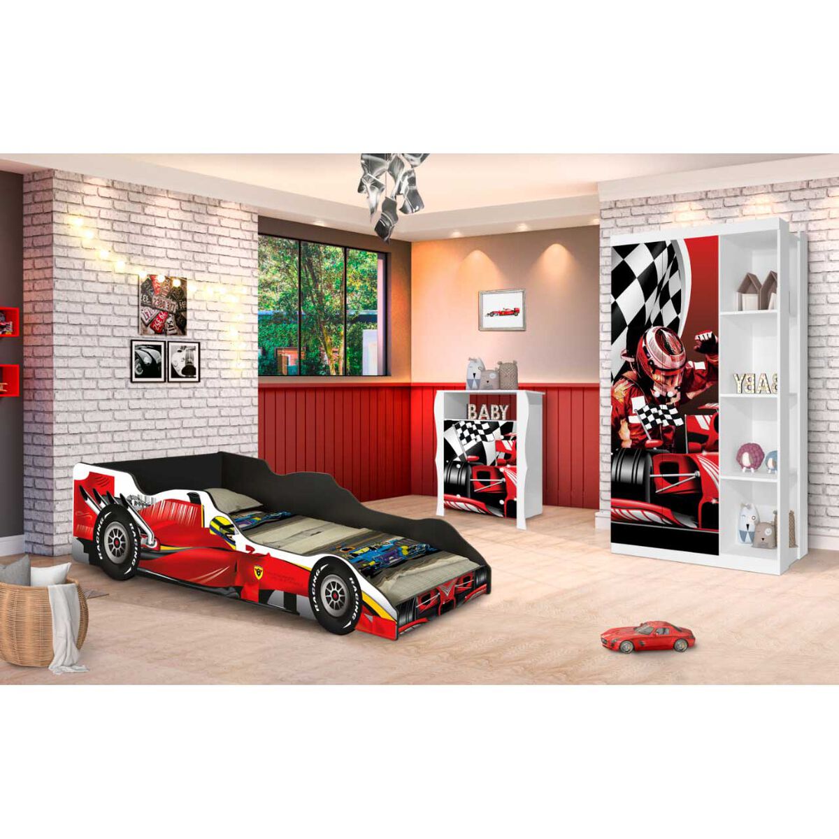 Cama Casanova Kids 1 Plaza Fórmula 1