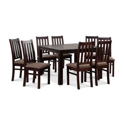 Imagen 1 del producto Juego de Comedor CIC Ñuble Chocolate 8 Sillas