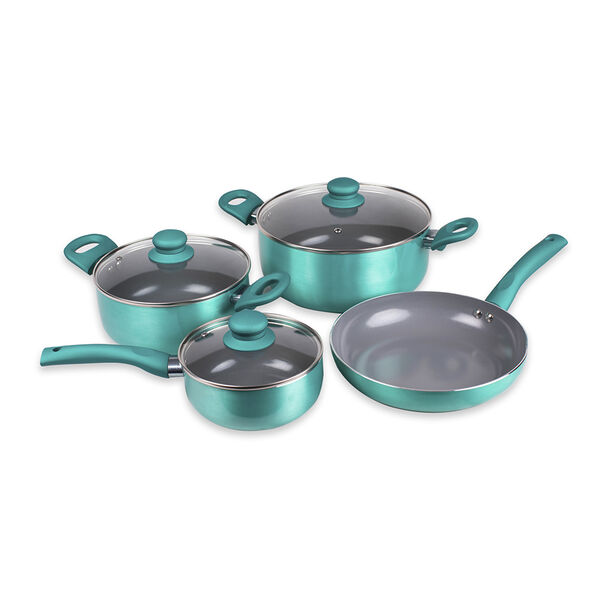 Batería Doral Montecarlo Acero Inoxidable 7 Piezas