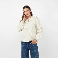 Blusa Manga Larga Mujer Alma Crudo