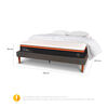 Cama Europea CIC 2 Plazas Bee Comfort + Almohadas + Plumón