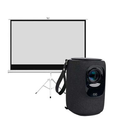 Proyector Portatil Smart Nova 9000lm + Telon 80" LEVO