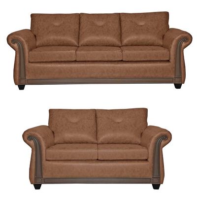 Imagen 1 del producto Juego de Living Black Factory Bristol 5 Cuerpos Terracota