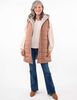 Parka Larga Sin Mangas Reversible Mujer Portman Club
